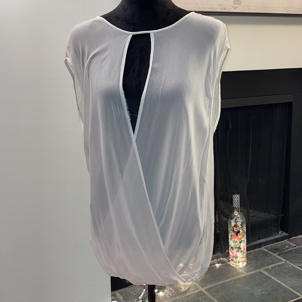 DKNY Jeans Light pink short sleeve top